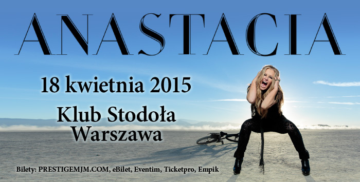 Anastacia po raz pierwszy w Polsce!