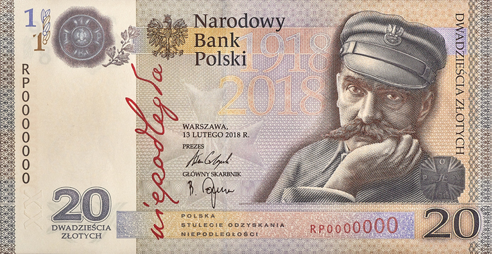 Nowy banknot kolekcjonerski NBP