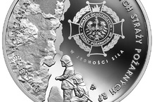 100-lecie Związku OSP na srebrnej monecie NBP