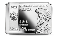 Moneta NBP: 450. rocznica Unii Lubelskiej