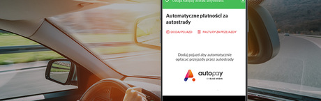 Automatyczne opłaty za przejazd autostradą w Banku Pekao