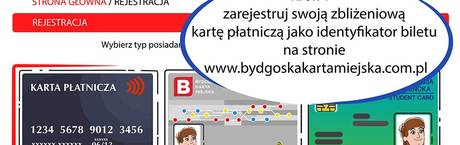 Bilet okresowy na zbliżeniowej karcie płatniczej