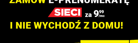 Czytaj tygodnik "Sieci" na komputerze, smartfonie lub tablecie
