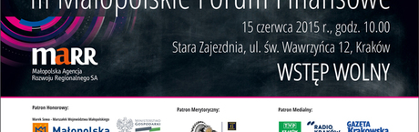III Małopolskie Forum Finansowe