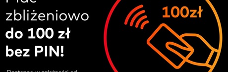 Kartą Mastercard do 100 zł bez PIN