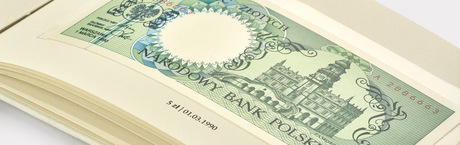 Wyjątkowy album historycznych banknotów NBP