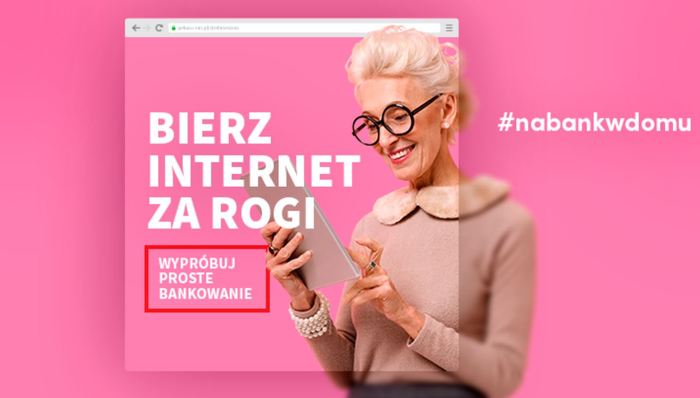 Akcja Pekao: Seniorze, bierz internet za rogi!