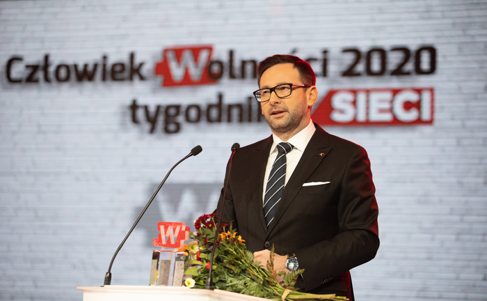 Daniel Obajtek Człowiekiem Wolności tygodnika "Sieci"