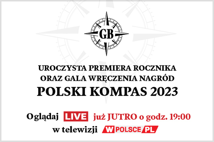 Dziś gala z okazji premiery rocznika „Polski Kompas 2023”