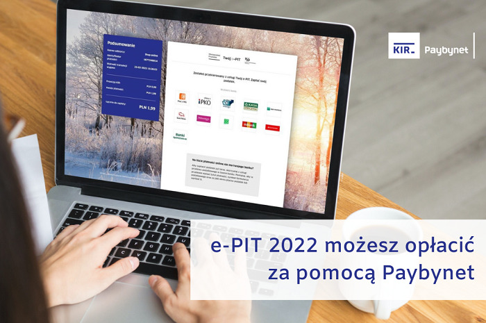 e-PIT 2022 można opłacić za pomocą Paybynet