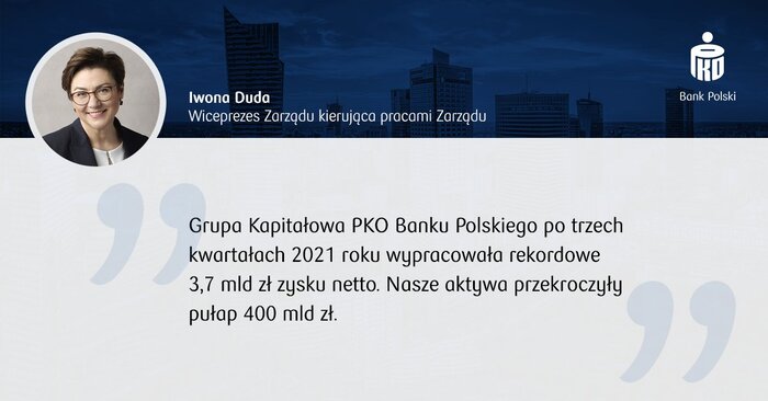 Kolejny rekordowy kwartał PKO BP