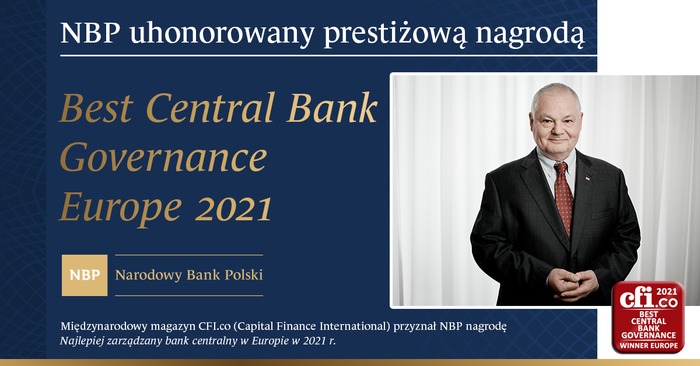 NBP najlepiej zarządzanym bankiem centralnym w Europie
