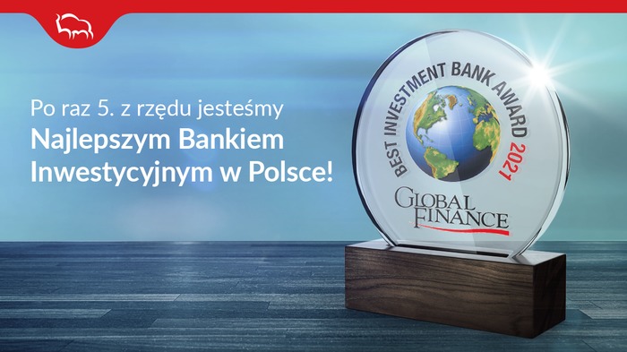 Pekao najlepszym bankiem inwestycyjnym według „Global Finance”