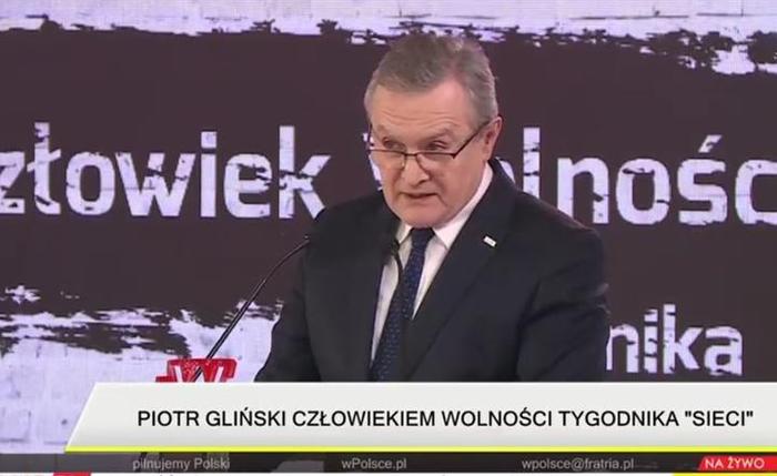 Prof. Piotr Gliński Człowiekiem Wolności 2018