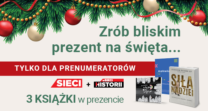 Trzy książki w prezencie dla prenumeratorów!