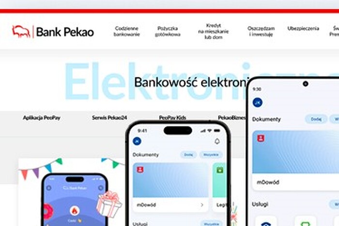 W Pekao możliwość weryfikacji tożsamości z użyciem mDowodu