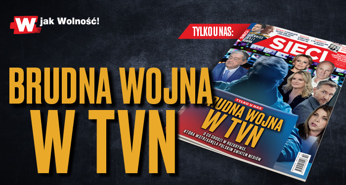 W tygodniku „Sieci”: Brudna wojna w TVN