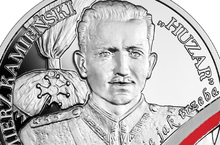 Kazimierz Kamieński „Huzar" na monecie NBP