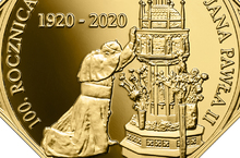 Monety NBP na 100. rocznicę urodzin Jana Pawła II