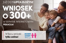 Pekao: wniosek o 300+ bez wychodzenia z domu