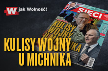 Tygodnik „Sieci”: Kulisy wojny u Michnika
