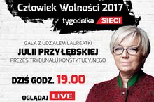 Uroczysta gala Człowiek Wolności 2017